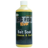 Аттрактор Dynamite Baits Big Fish River Bait Soak Cheese & Garlic 500ml
