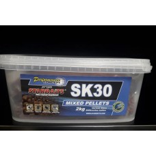Starbaits SK30 Mixed Pellets 4/6mm (+ booster) 2 kg