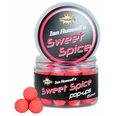 Бойлы плавающие Dynamite Baits Ian Russel Sweet Spice Pop Ups 15mm