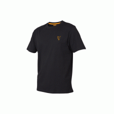 Fox Collection Black Orange T-Shirt
