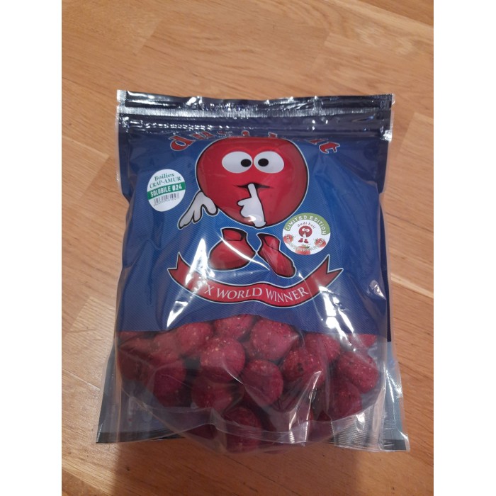 Бойли тонучі Limited Edytion Carp-Amur Soluble 1 kg 24mm Strawberry