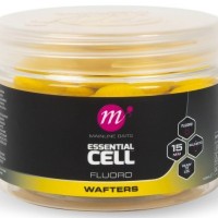 Бойлы нейтральной плавучести Mainline Essential Cell Fluoro Wafters Yellow 15mm