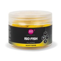 Mainline ISO Fish Fluoro Dumbell Wafters Yellow 12x15mm