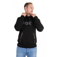 Fox Black / Camo Print Hoody