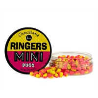 Бойлы нейтральной плавечести Ringers Wafters - Mini / Duos Pink-Yellow