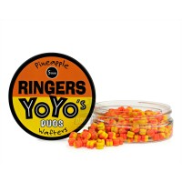 Бойлы нейтральной плавечести Ringers YoYo's Wafters - 5mm / Duos Orange-Yellow