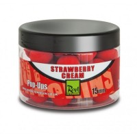 Бойлы плавающие Rod Hutchinson Strawberry Cream Pop Ups 15mm