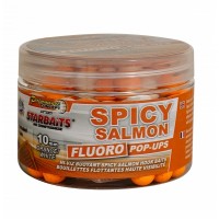 Бойлы плавающие Starbaits Spicy Salmon Fluo Pop-Up