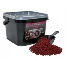Starbaits Peach Mango Pellet Mixed 2kg Box + Spoon