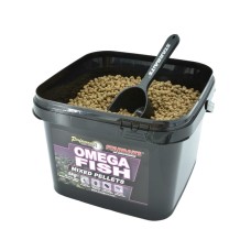 Starbaits Omega Fish Mixed Pellets 2kg Box + Spoon