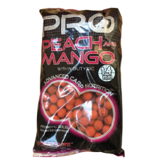 Starbaits Probiotic Peach & Mango Boilies 10 & 14 & 20 mm 1 kg