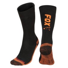 Fox Black Orange Thermal Sock 44-47