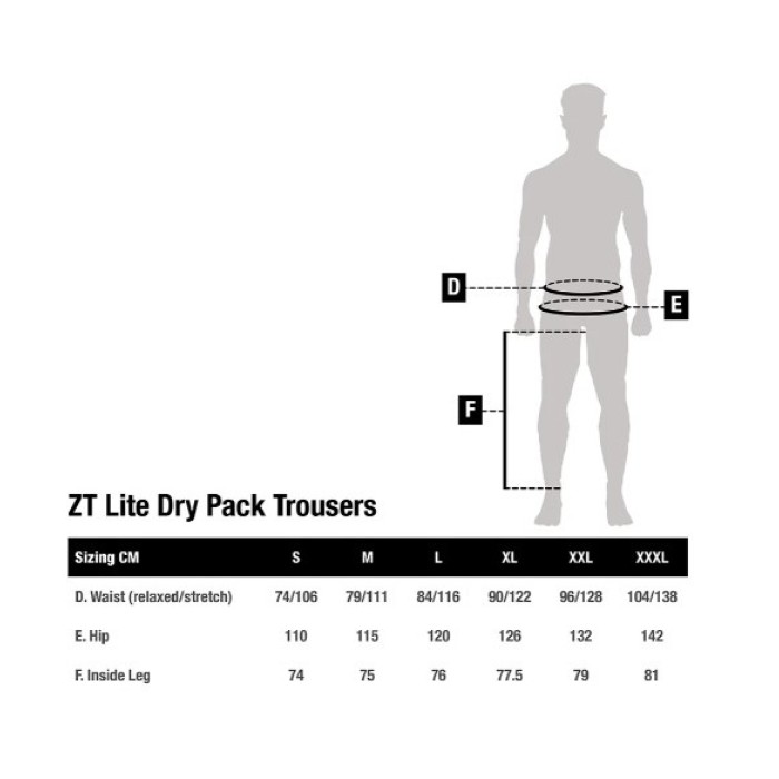 Nash ZT Lite Dry Pack Trausers