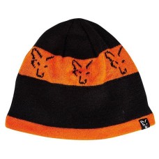 Fox Beanie Black/Orange