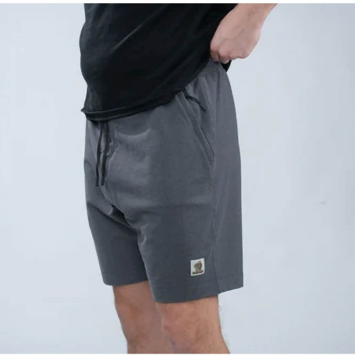 Шорты Nash Make it Happen Badge Shorts Grey Marl