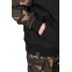 Fox LW Split Zip Hoody Black/Camo