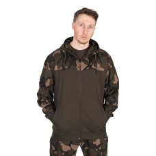 Fox LW Split Zip Hoody Khaki/Camo