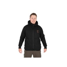 Fox Sherpa Jacket Black & Orange