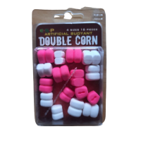 Силиконовая кукуруза E-S-P Double Corn Pink / White
