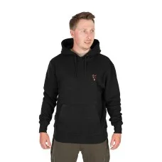 Толстовка Fox Collection Black Orange Hoody