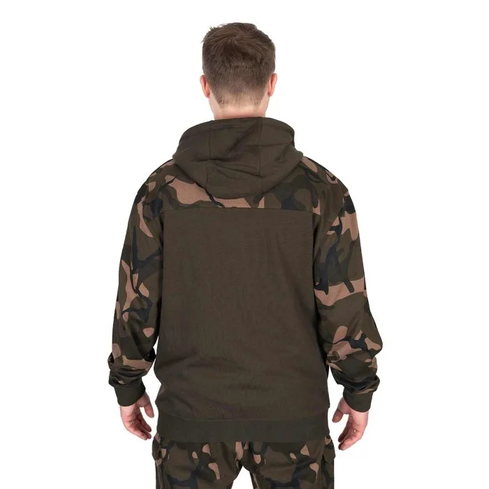 Fox LW Split Zip Hoody Khaki/Camo